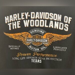 Harley Davidson The Woodlands, TX T-Shirt Short Sleeve Black 2XL  “I Got Mine”